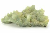 Botryoidal Prehnite and Epidote Inclusions - Mali #220443-2